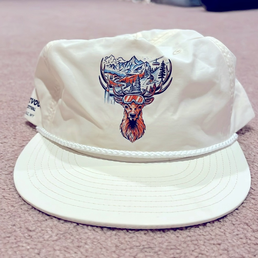 Nylon Jackson Hole dad hat, Rendezvous Festival keepsake